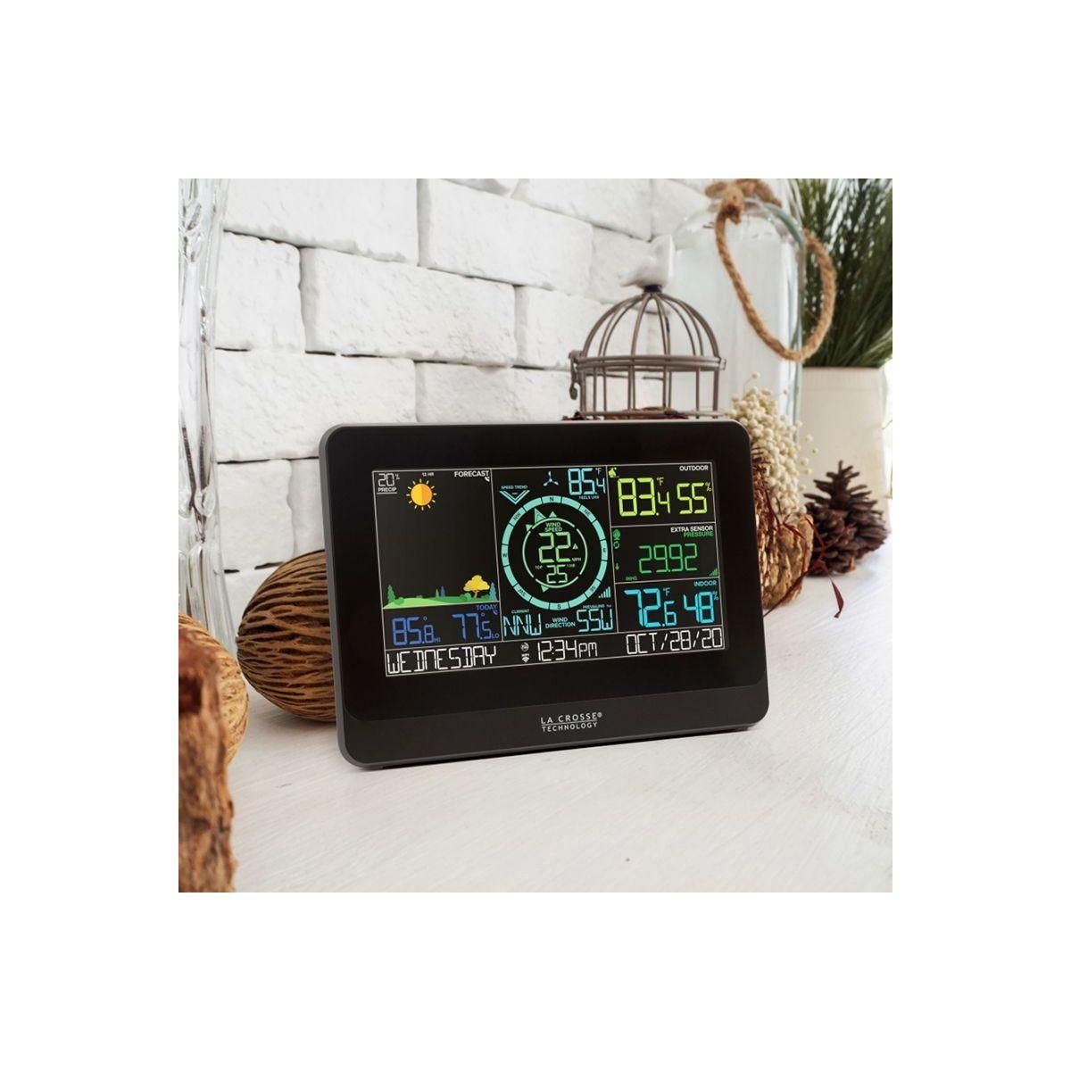 La crosse technology Station météo WS6863 Pro Noir
