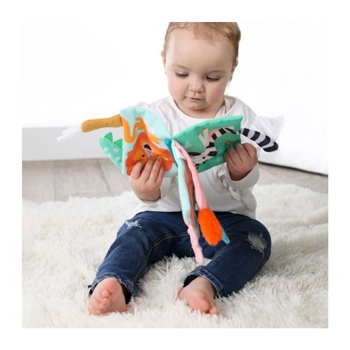 SES Creative Livre Sensoriel SES Creative avec textures variées