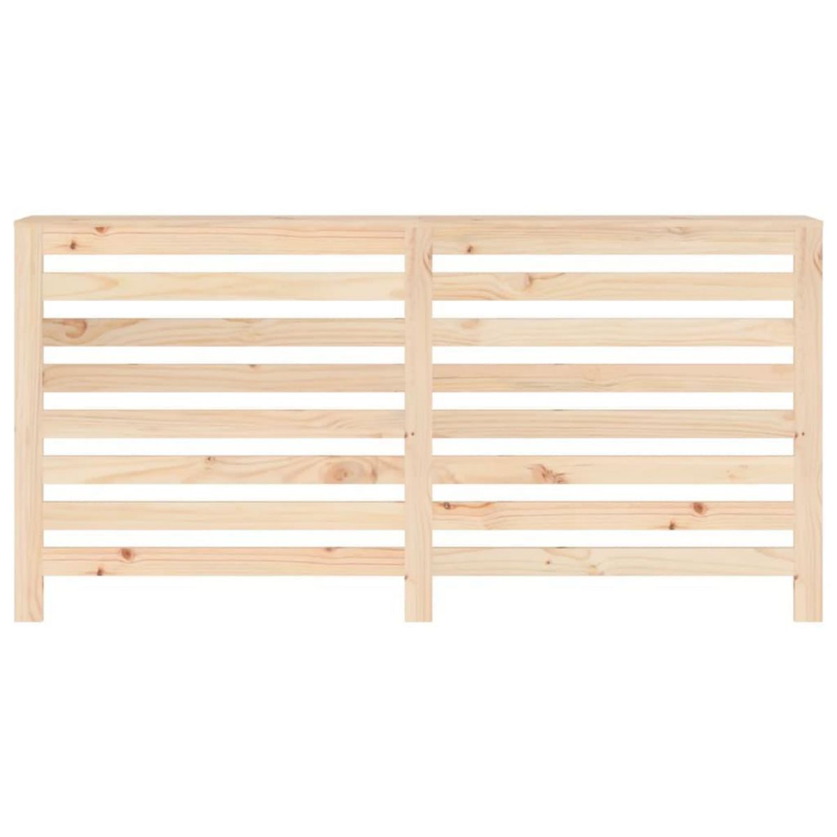 VIDAXL Cache-radiateur 169x19x84 cm Bois massif de pin