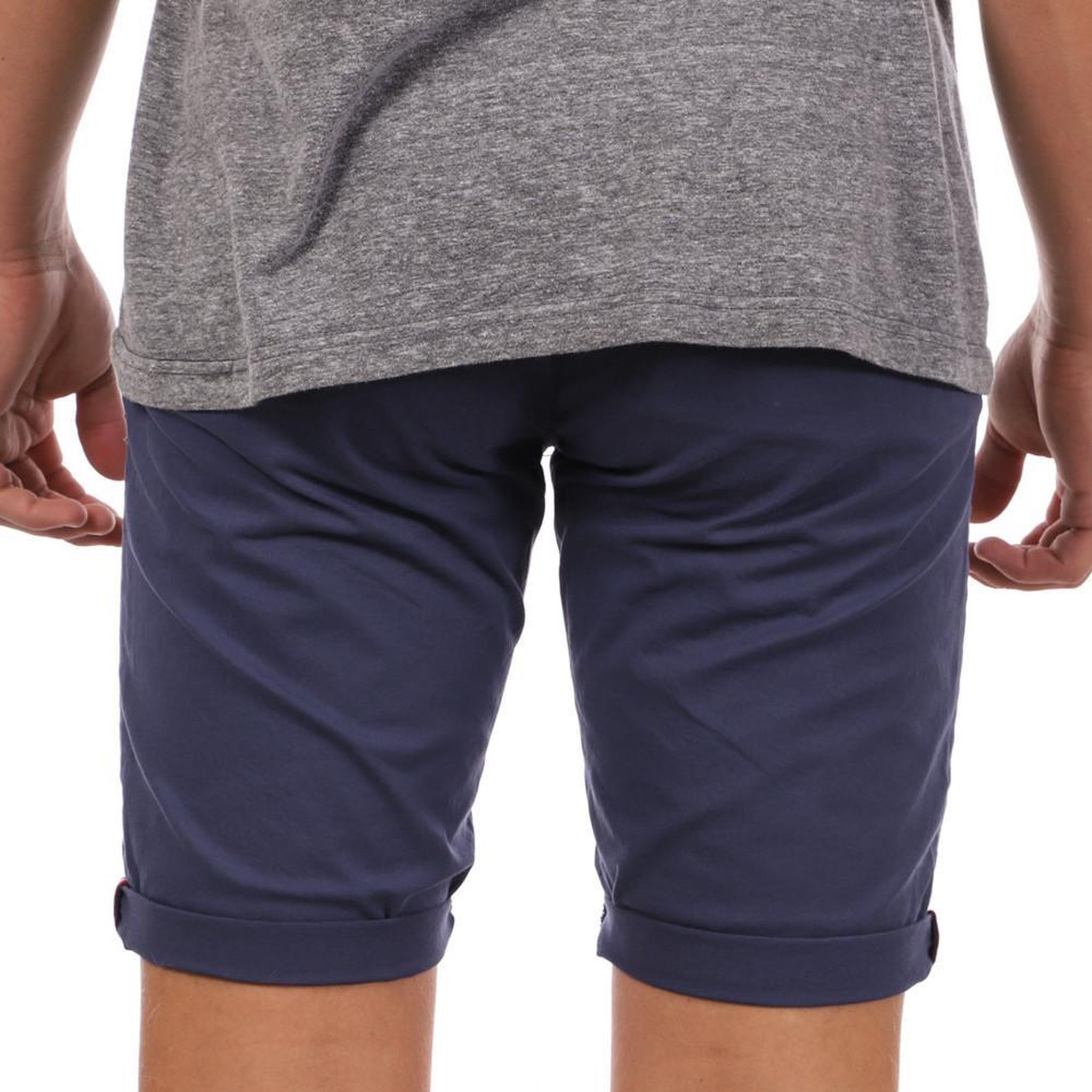 Voir la diapositive 2 : LA MAISON BLAGGIO Short Chino Bleu foncé Homme La Maison Blaggio Venili
