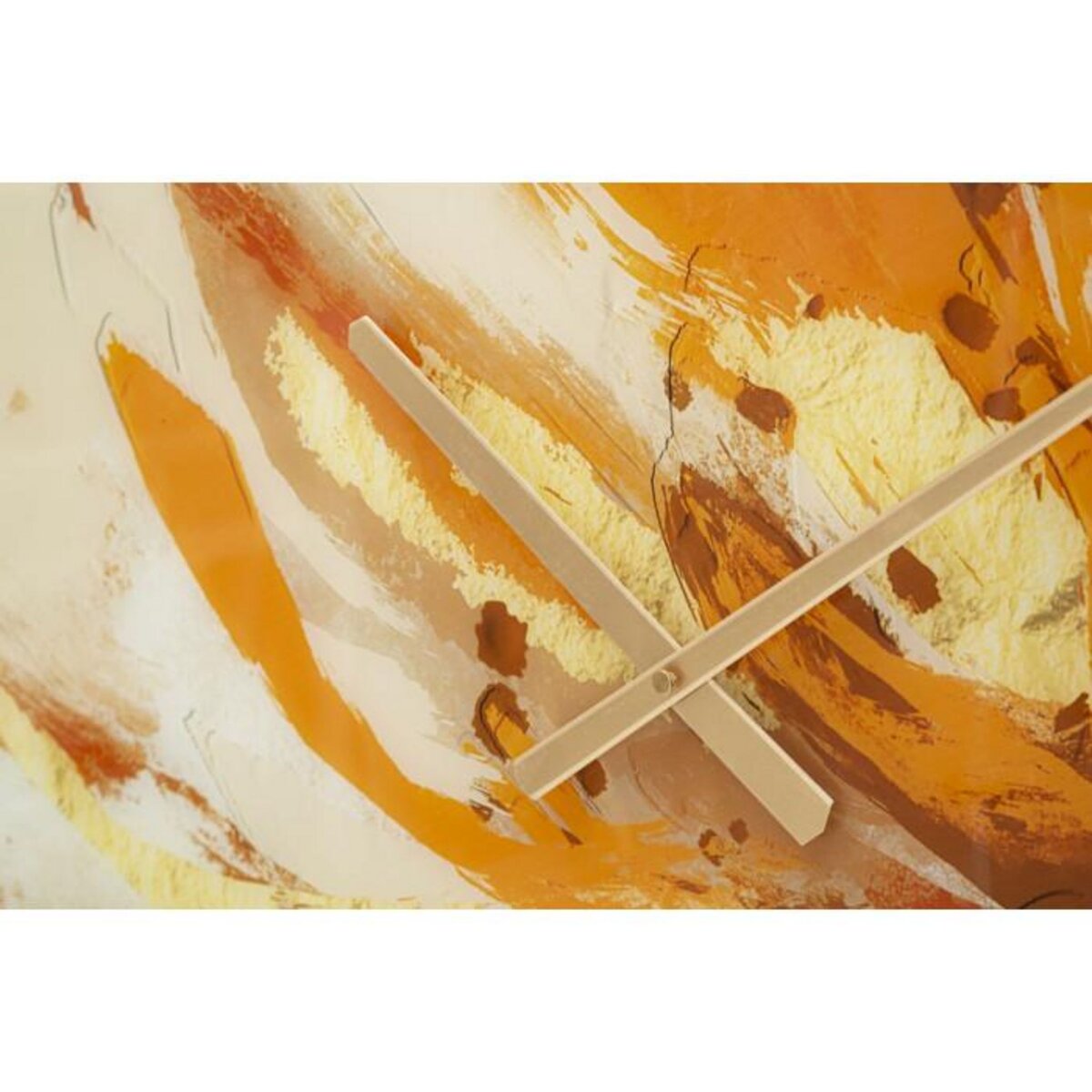 Paris Prix Horloge Murale en Verre  Toply  80cm Multicolore