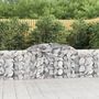 Voir la diapositive 1 : VIDAXL Paniers a gabions arques 10 pcs 300x30x80/100 cm fer galvanise