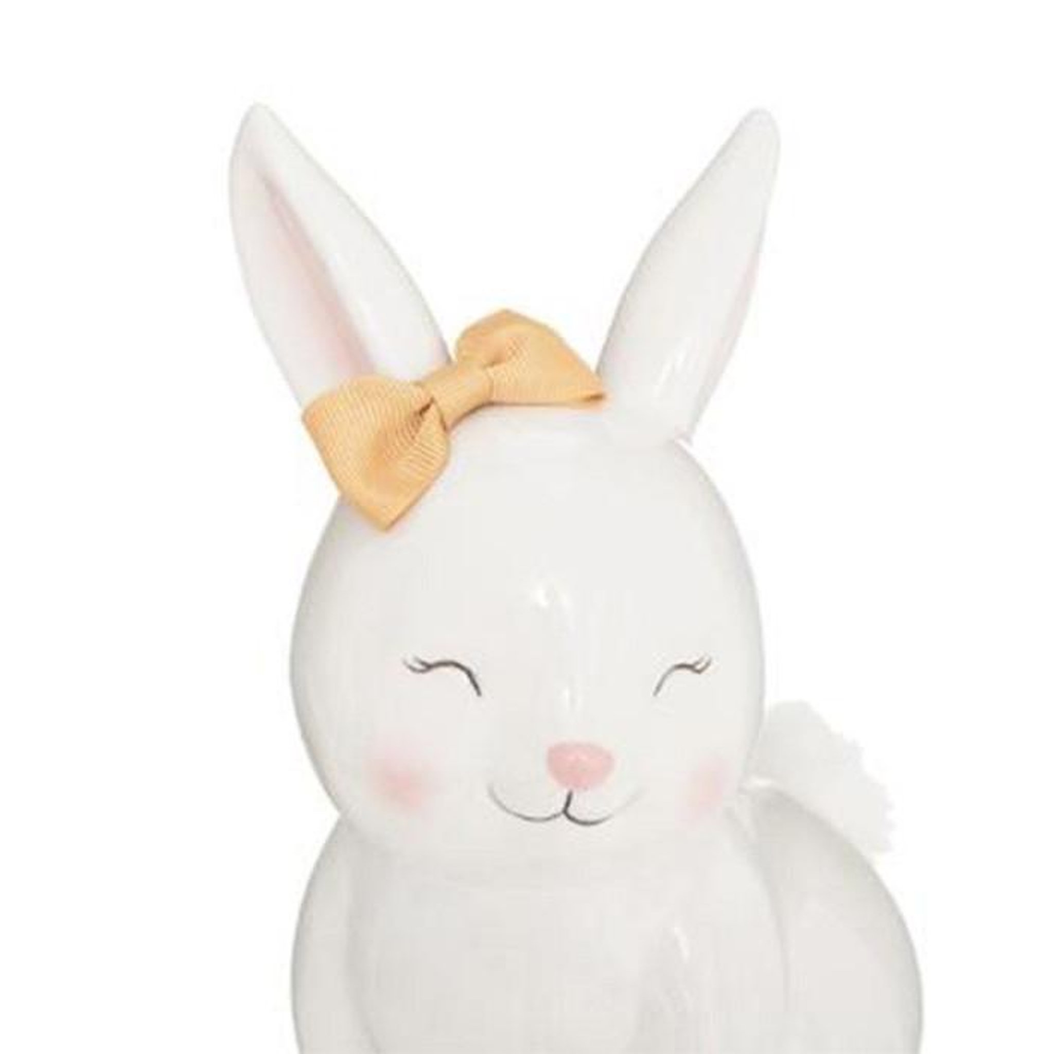 Voir la diapositive 3 : Atmosphera Kids Tirelire Enfant  Lapin  22cm Blanc