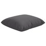 Voir la diapositive 5 : VIDAXL Coussins de canape lot de 4 anthracite 50x50 cm tissu