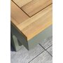 Voir la diapositive 5 : DCB GARDEN Salon de jardin modulable - Kaki - Bois d'acacia et aluminium - DCB GARDEN - 4 places - TOKYO