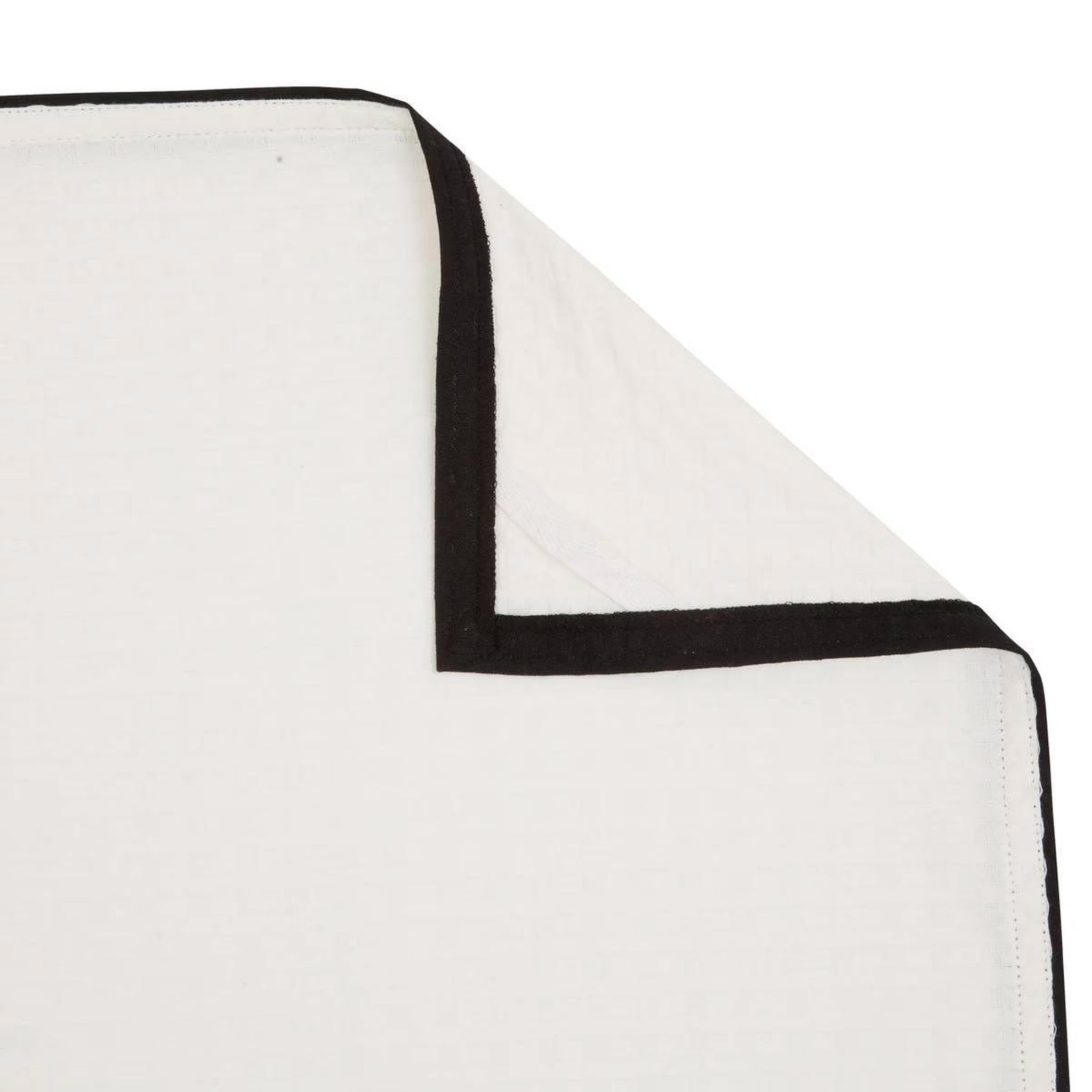Voir la diapositive 2 : ATMOSPHERA Lot de 2 torchons de cuisine  waffle  70x45cm blanc
