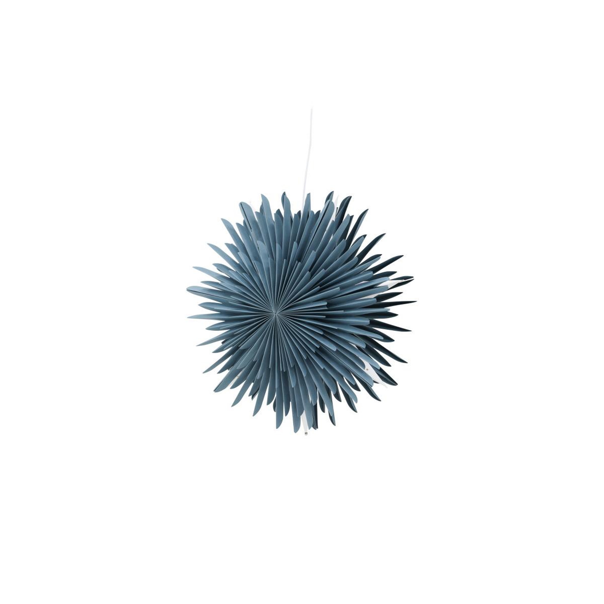 Voir la diapositive 3 : Paris Prix Lampe suspension design  selen  46cm bleu
