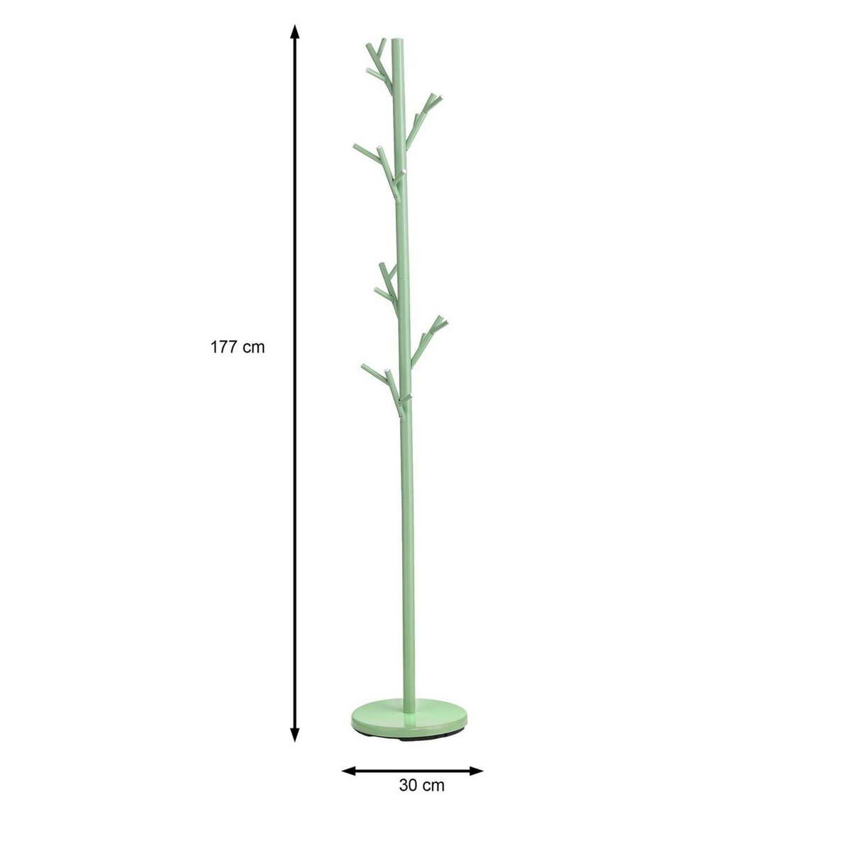 IDIMEX Porte-manteaux ZENO, en métal laqué