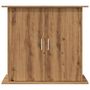 Voir la diapositive 4 : VIDAXL Support d aquarium chêne artisanal 81x36x73 cm bois ingénierie