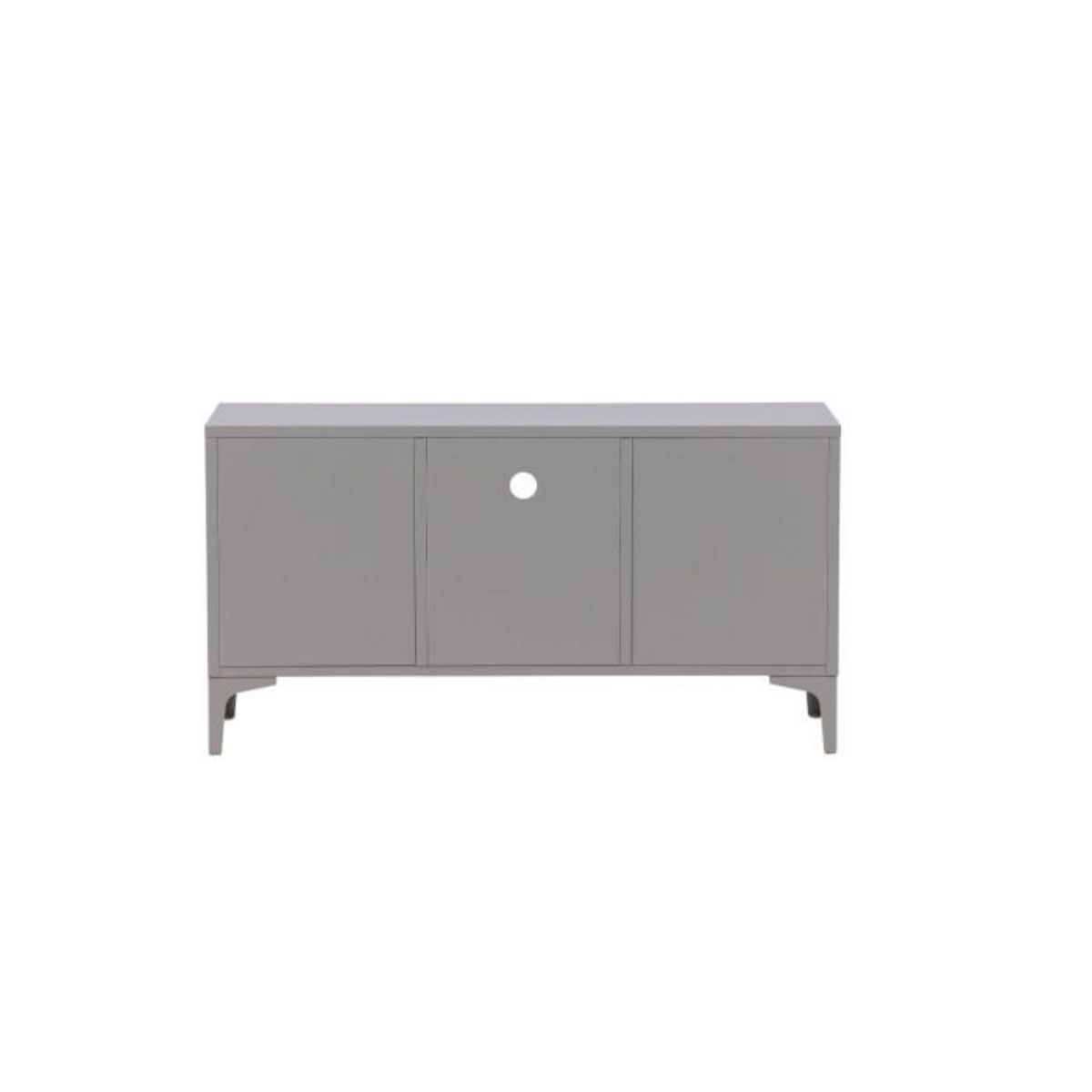 Paris Prix Meuble TV 2 Portes  Piring  120cm Gris Clair