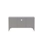 Voir la diapositive 6 : Paris Prix Meuble TV 2 Portes  Piring  120cm Gris Clair