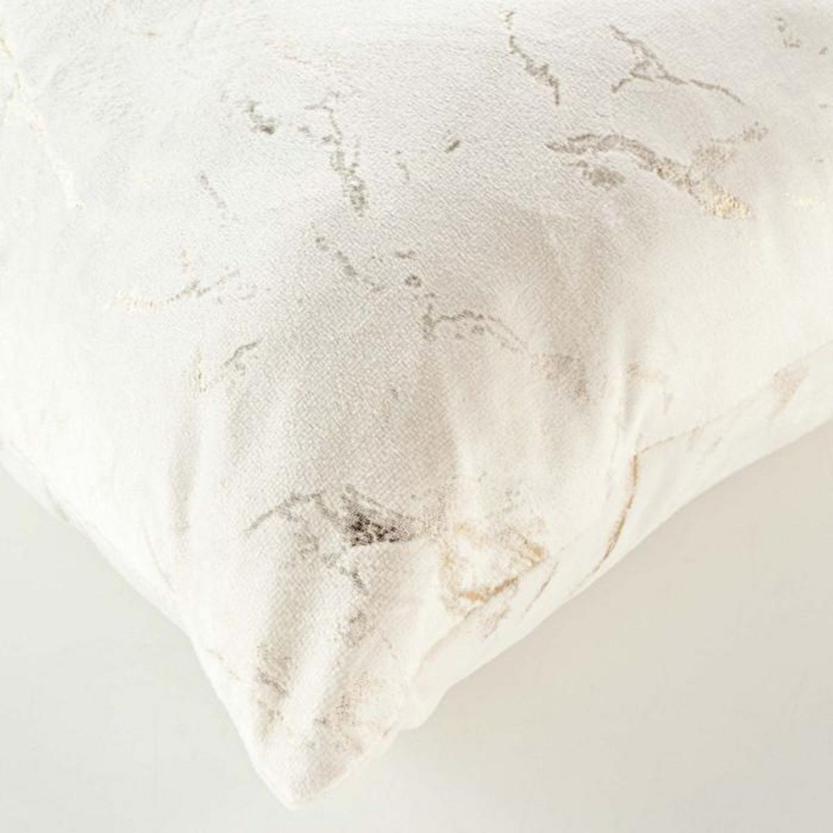 Paris Prix Coussin Déco Velours  Marius  45x45cm Beige