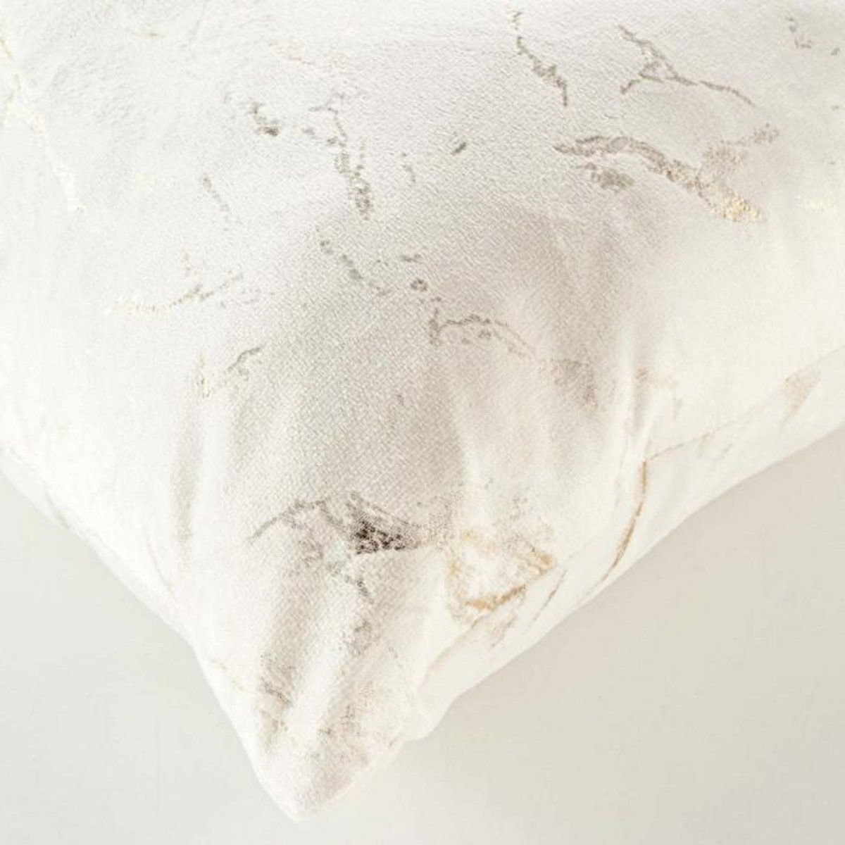 Paris Prix Coussin Déco Velours  Marius  45x45cm Beige