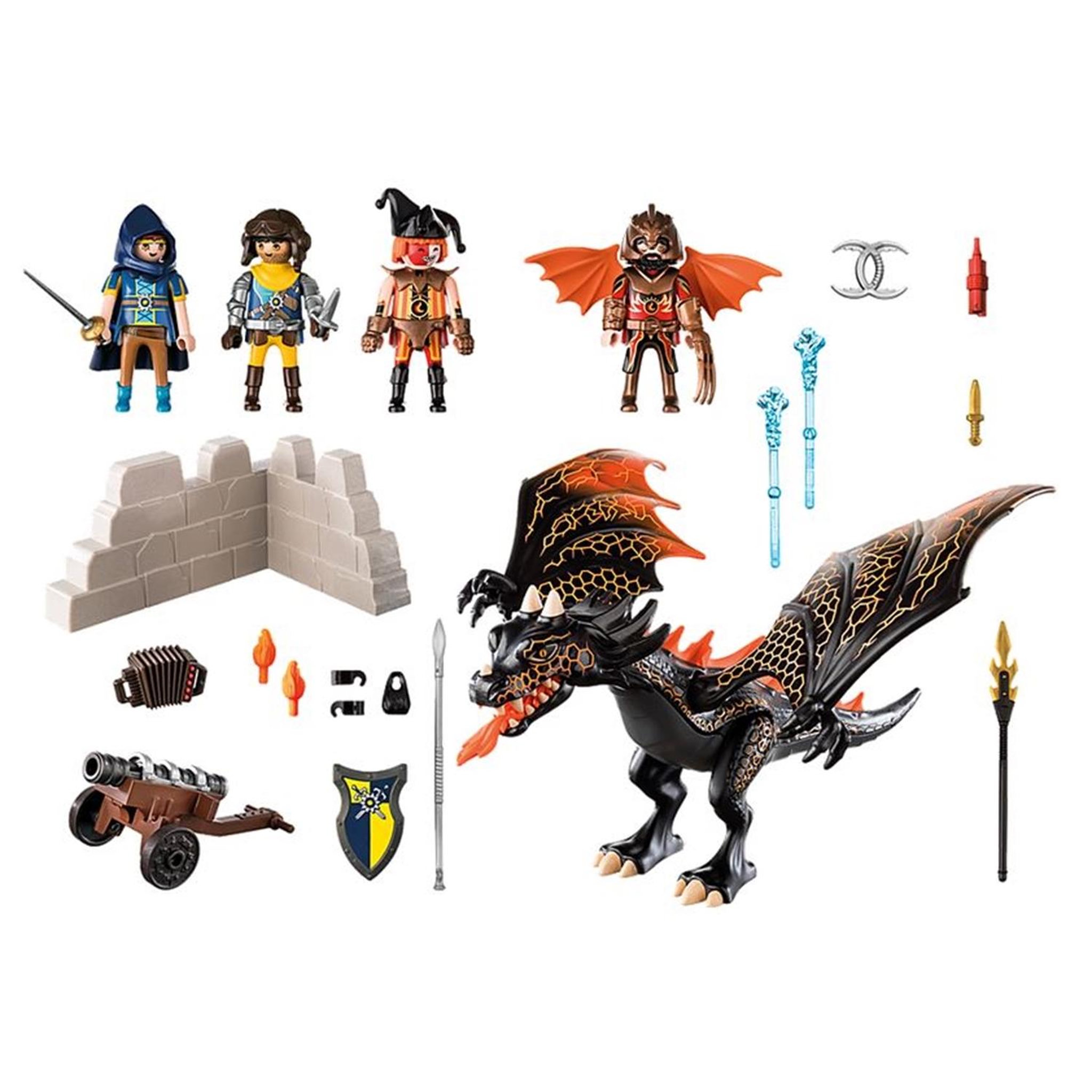 Voir la diapositive 6 : PLAYMOBIL Novelmore Chevaliers Novelmore avec Dragon de Burnham Raiders