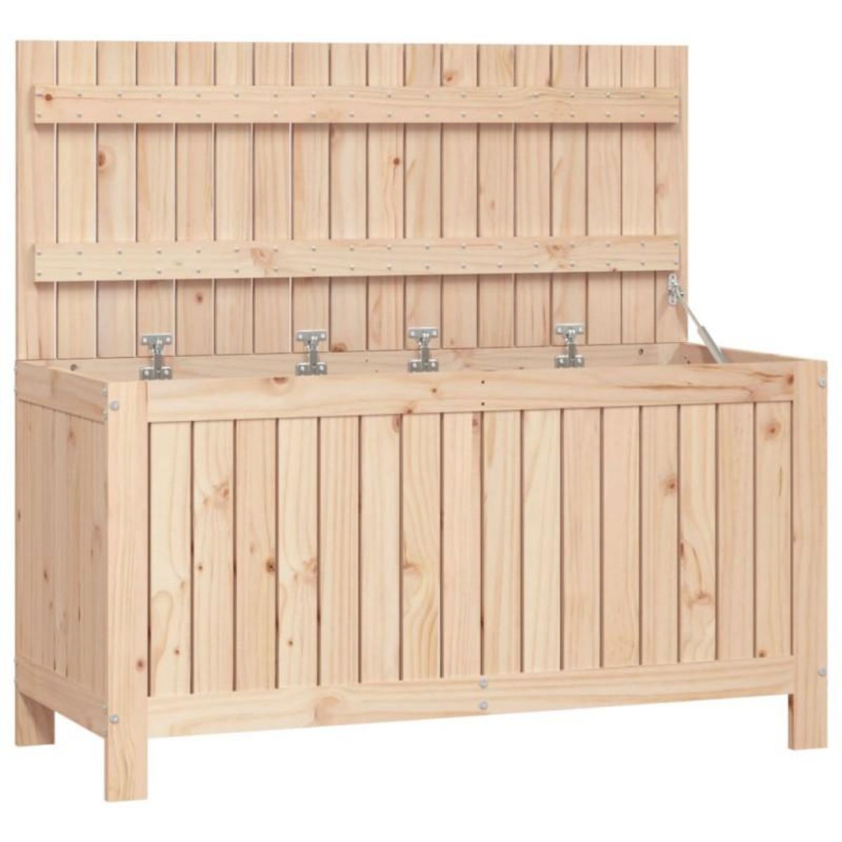 VIDAXL Boîte de rangement de jardin 115x49x60 cm Bois massif de pin