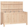 Voir la diapositive 2 : VIDAXL Boîte de rangement de jardin 115x49x60 cm Bois massif de pin