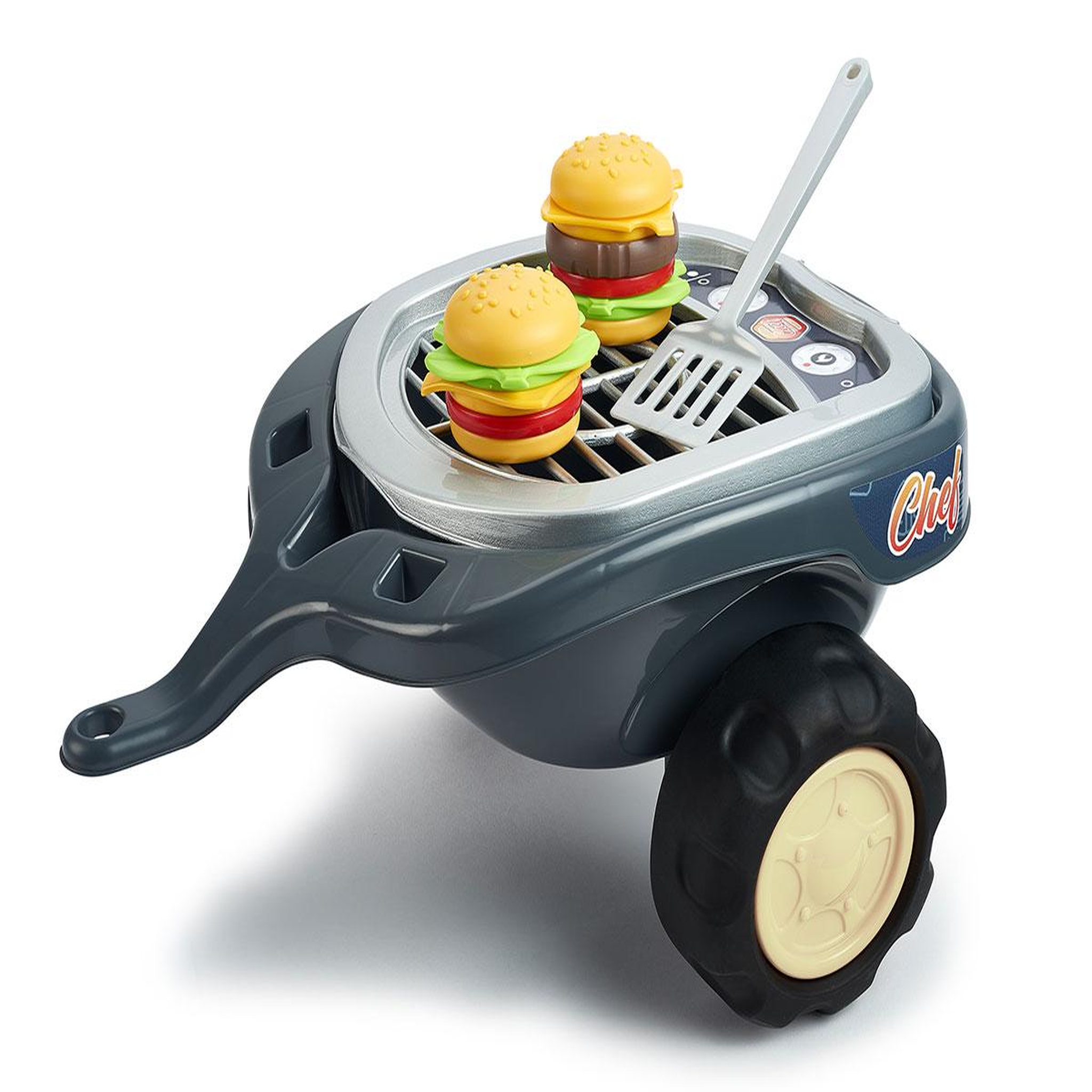 Voir la diapositive 5 : FALK Porteur enfant food truck avec remorque 1 à 3 ans - falk