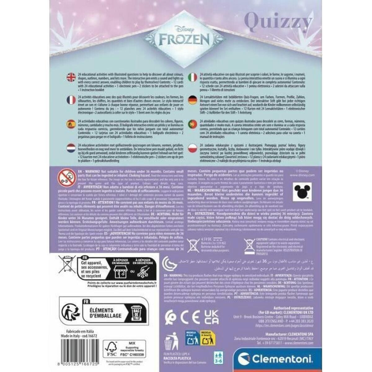 CLEMENTONI Jouet éducatif Clementoni La Reine des Neiges