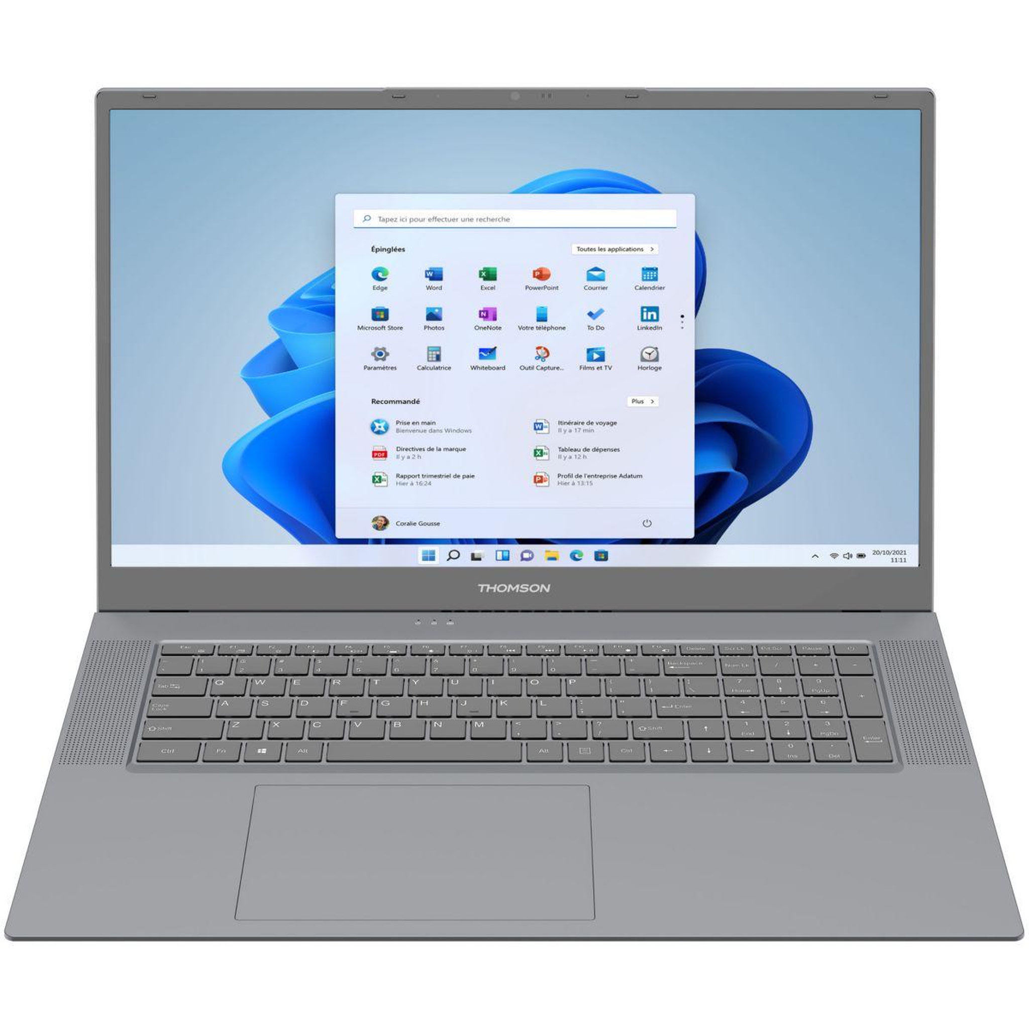 THOMSON Ordinateur portable n18xli513tu161tb 18,4  intel core i5 1335u 16 go ram ddr5 ssd 1 to