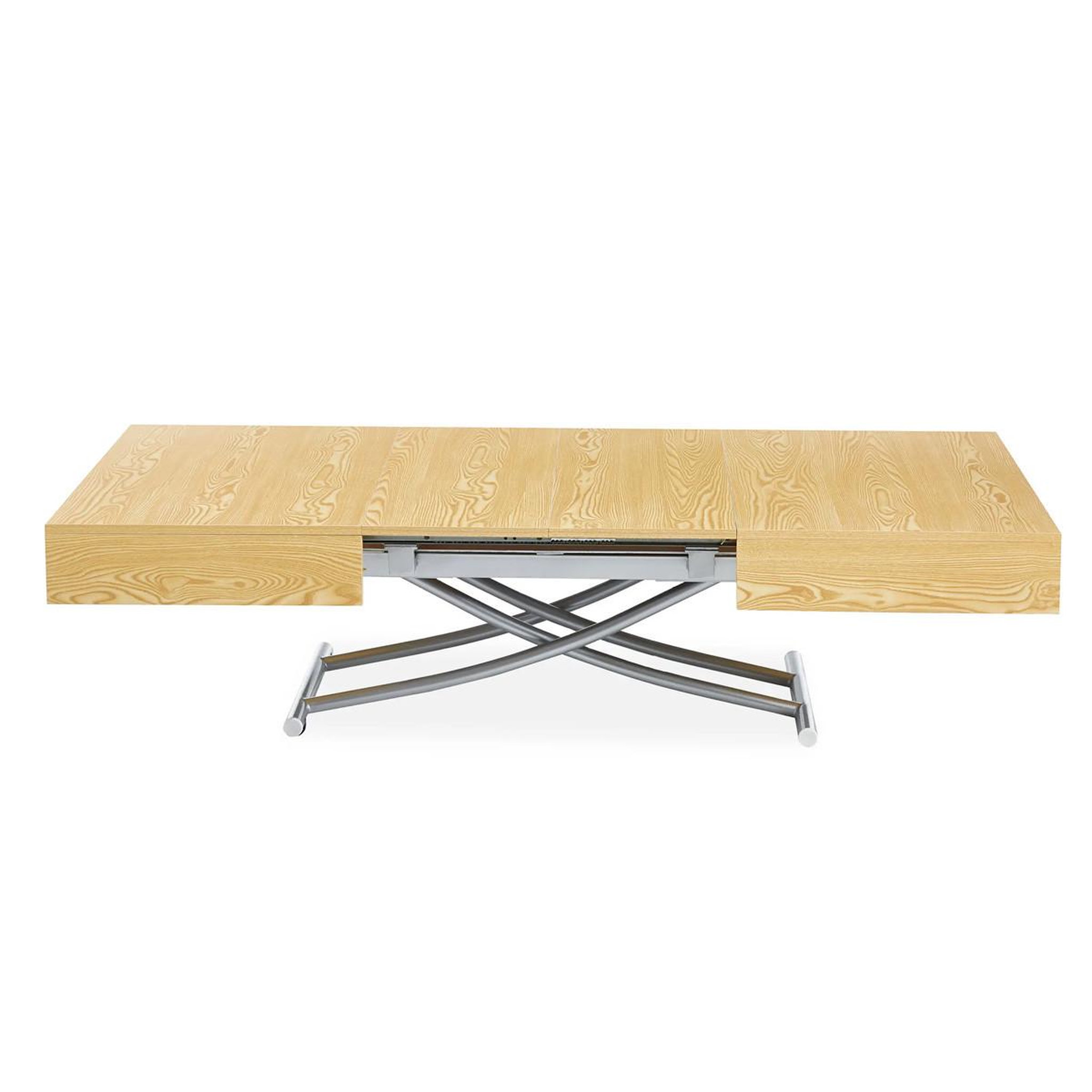 Voir la diapositive 4 : Paris Prix Table basse relevable  lift  120-190cm chêne clair