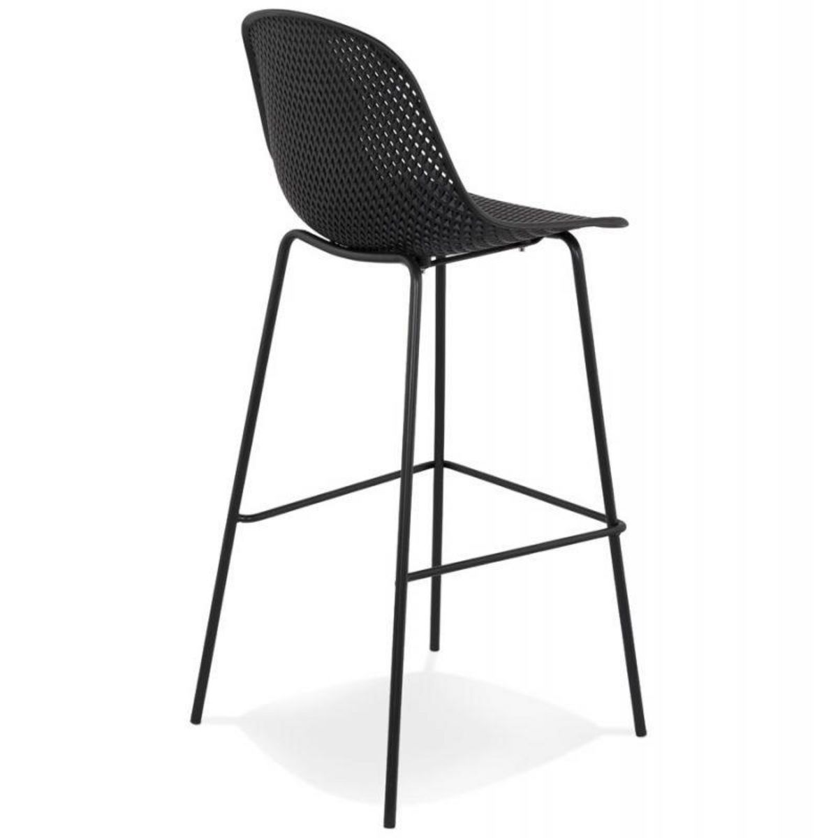 Paris Prix Tabouret de Bar Design  Braddock  106cm Noir