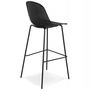 Voir la diapositive 4 : Paris Prix Tabouret de Bar Design  Braddock  106cm Noir