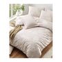 Voir la diapositive 3 : GENERIQUE Parure de lit - 1 housse de couette 220 x 240 cm + 2 taies d'oreiller 60 x 60 cm - 65% coton, 35% polyester - Vison