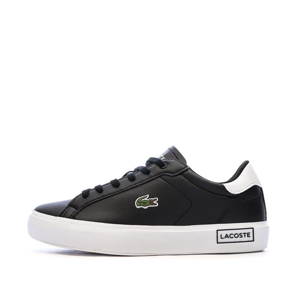 Lacoste Baskets Noires Femme Lacoste Powercourt Core Essentials