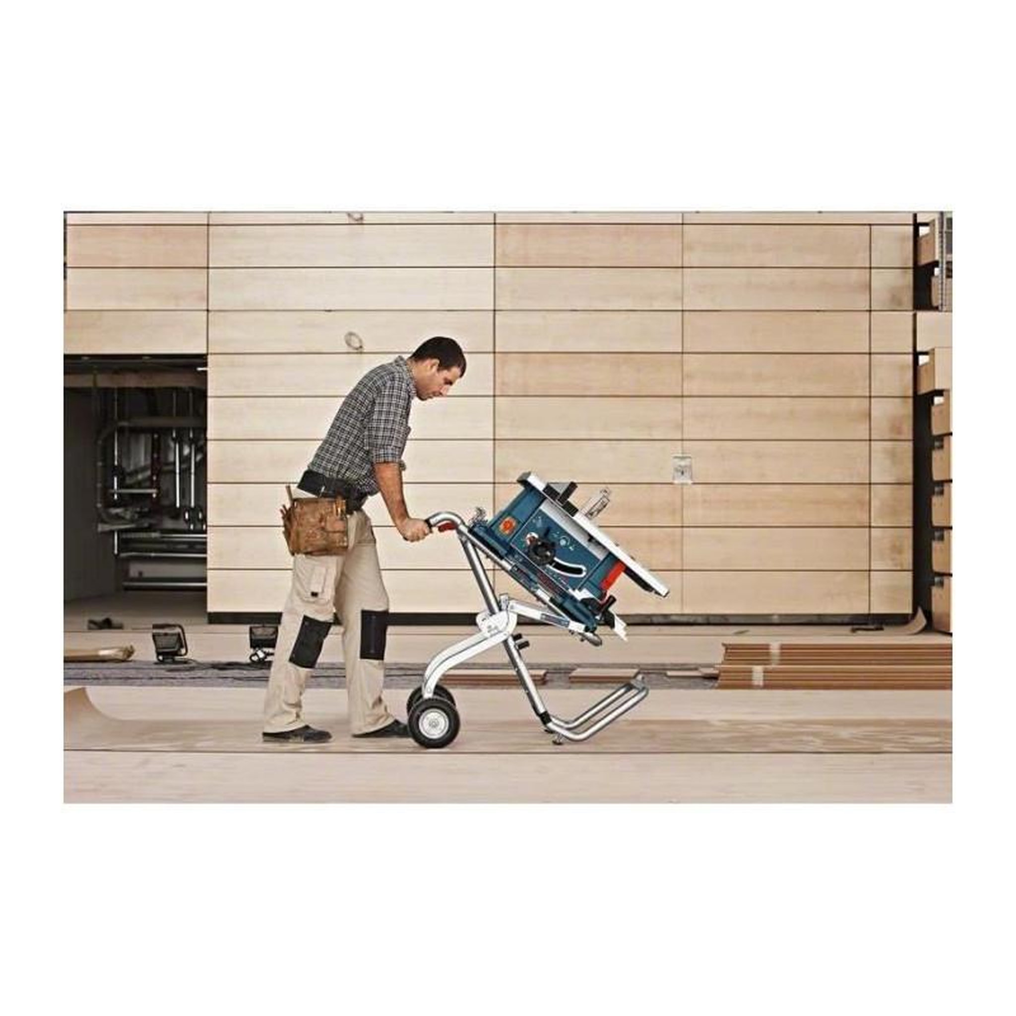 Voir la diapositive 3 : Bosch Professional Table de transport et de travail BOSCH PROFESSIONAL GTA 60 W