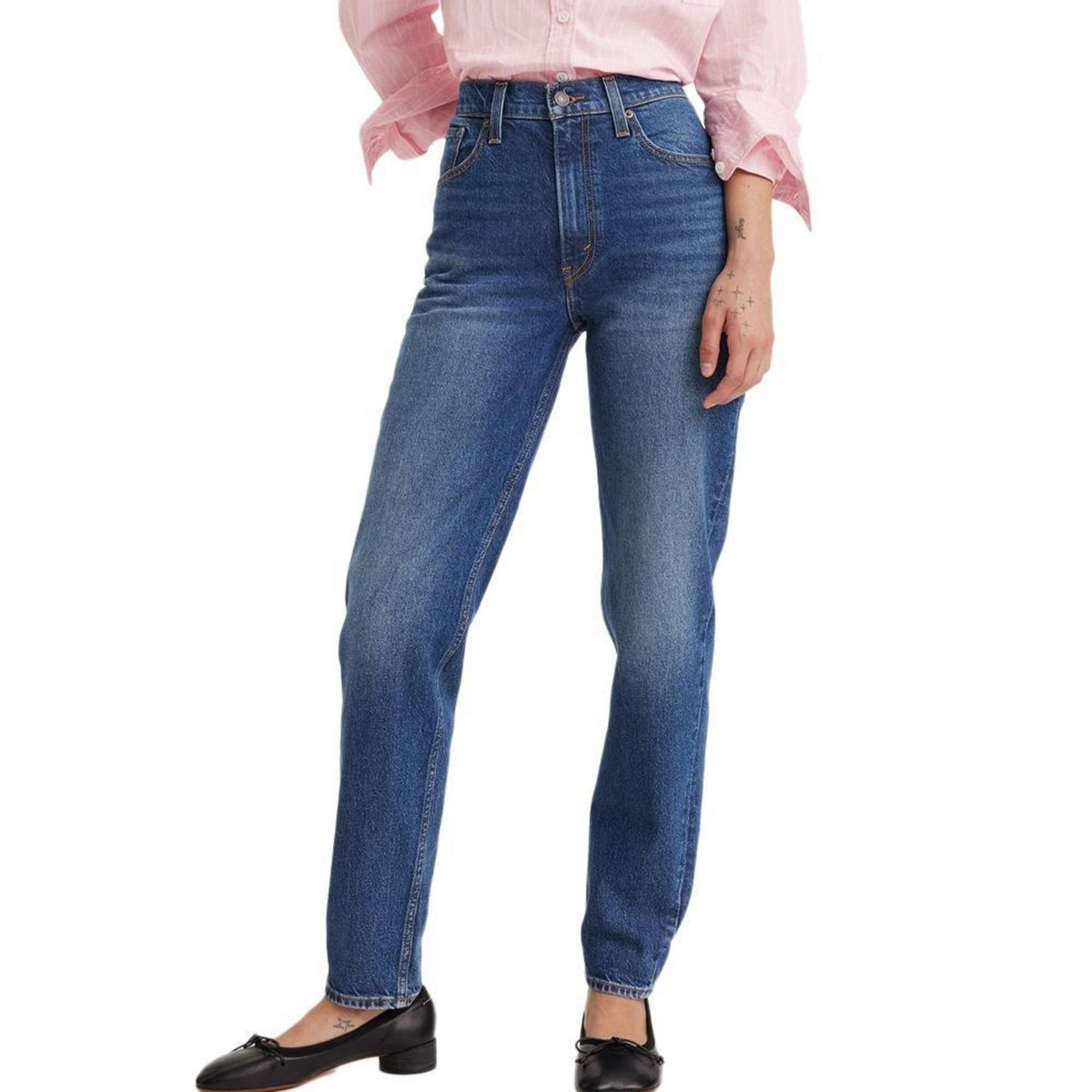 Levi's Jean  Foncé Femme Levi's 80's Mom   W25