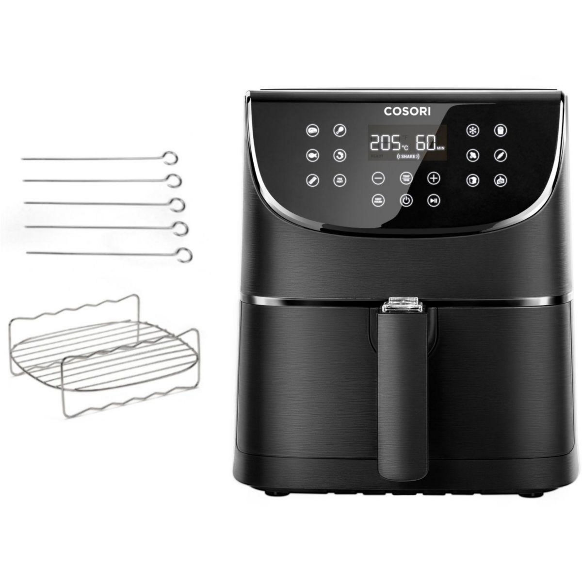 COSORI Friteuse sans huile CP158 Premium Chef Edition Noir + grille