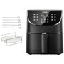 Voir la diapositive 1 : COSORI Friteuse sans huile CP158 Premium Chef Edition Noir + grille