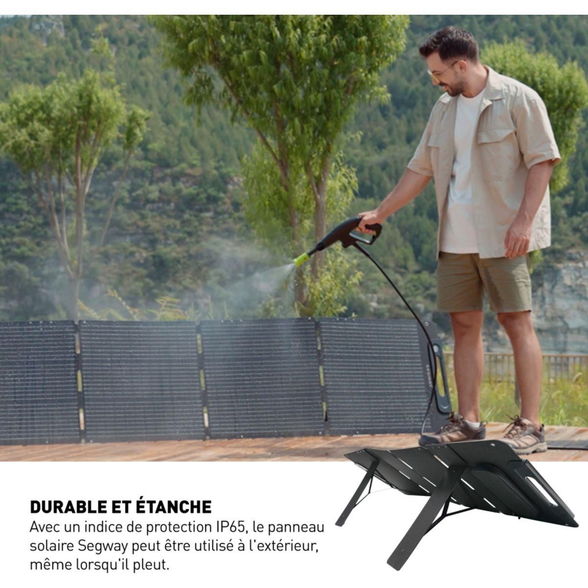 Segway Panneau solaire portable 100W