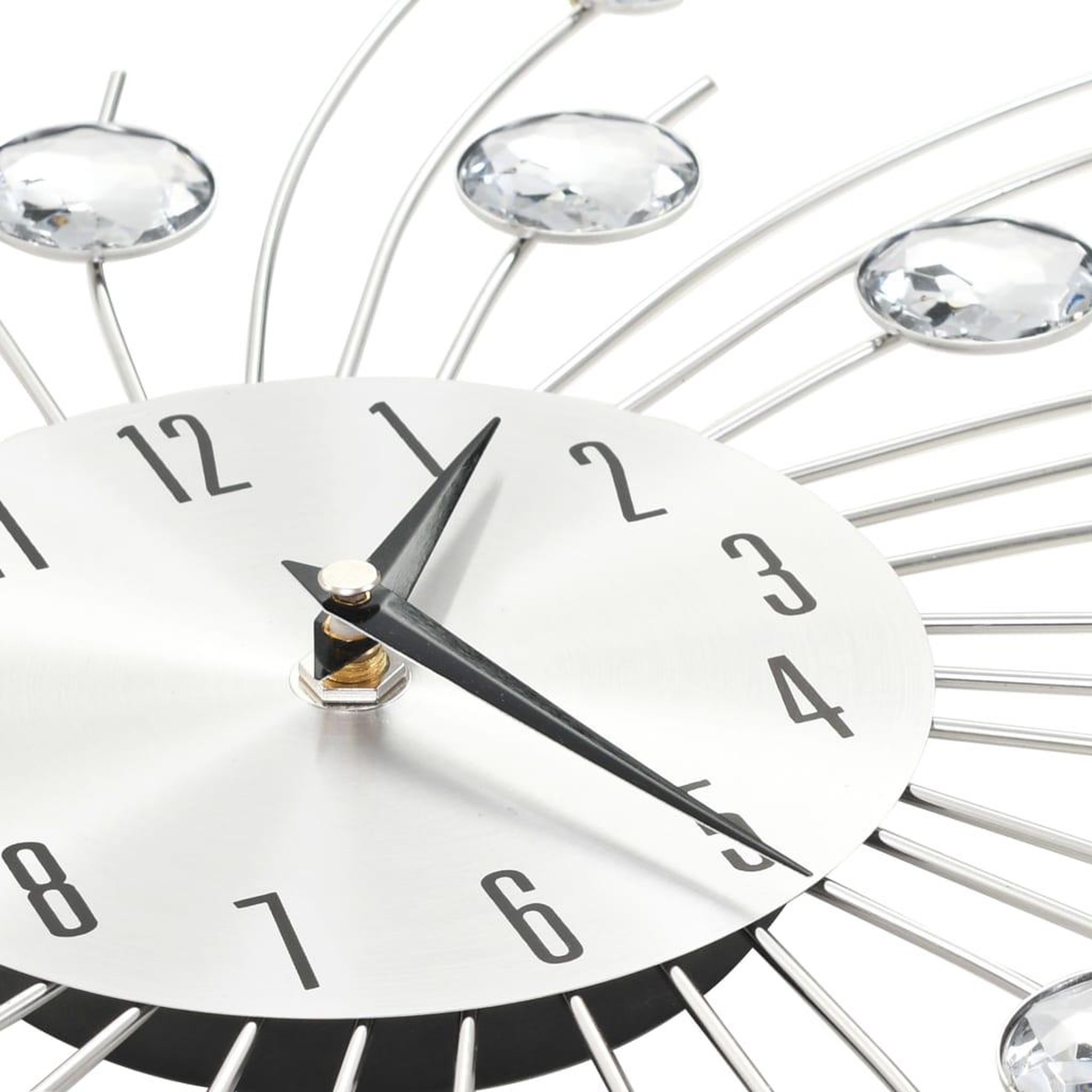 Voir la diapositive 4 : VIDAXL Horloge murale avec mouvement a quartz design moderne 50 cm