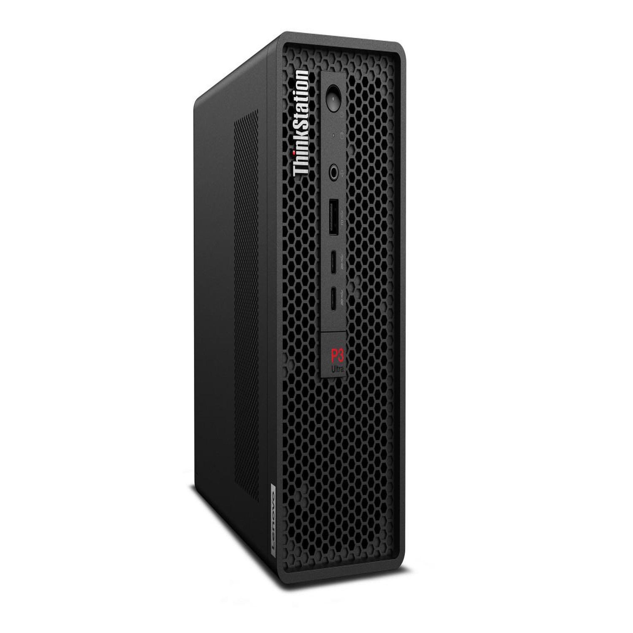 Voir la diapositive 3 : Lenovo Lenovo ThinkStation P3 Ultra SFF Gen 2 Intel Core Ultra 7 265 32 Go DDR5-SDRAM 1 To SSD NVIDIA RTX Pro 2000 Blackwell Windows 11 Pro Mini Tower Station de travail Noir