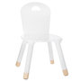 Voir la diapositive 1 : Atmosphera Kids Chaise Enfant  Douceur' 50cm Blanc