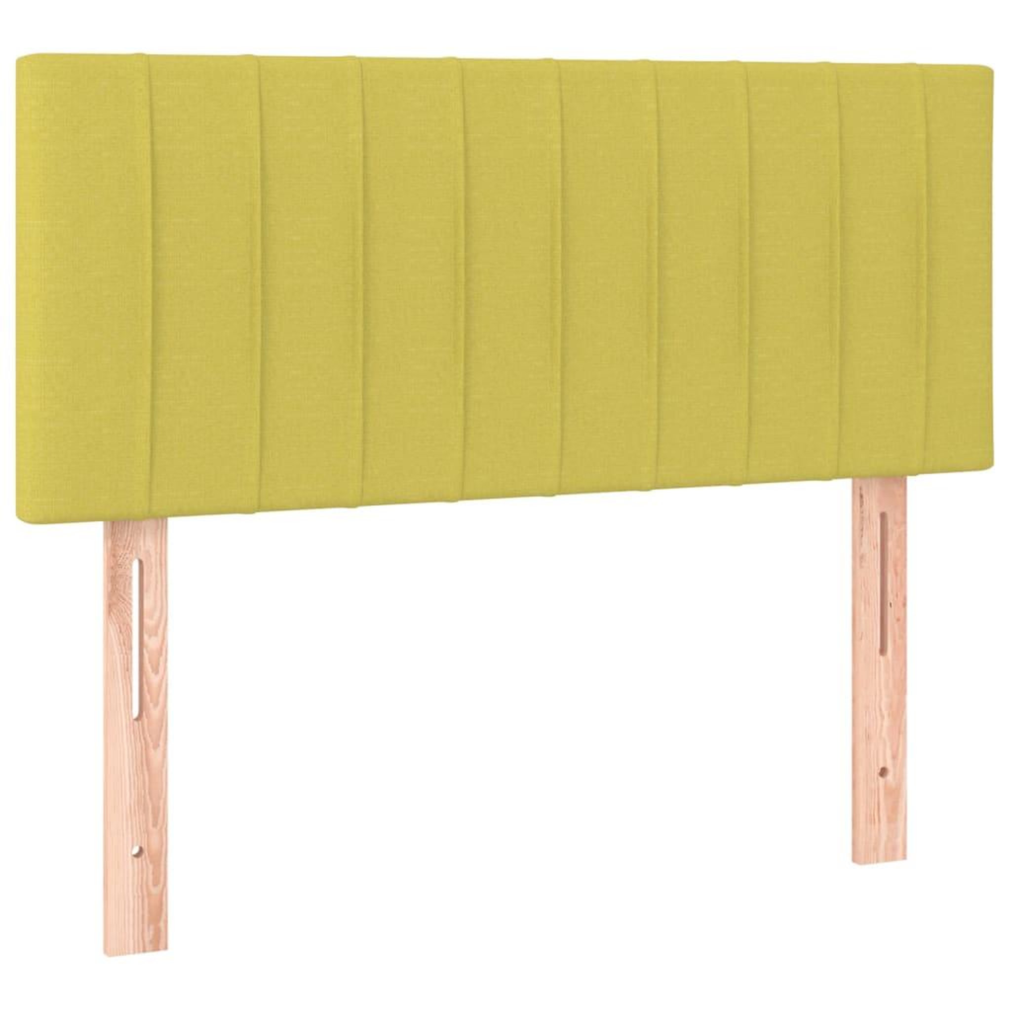 Voir la diapositive 2 : VIDAXL Tete de lit Vert 100x5x78/88 cm Tissu