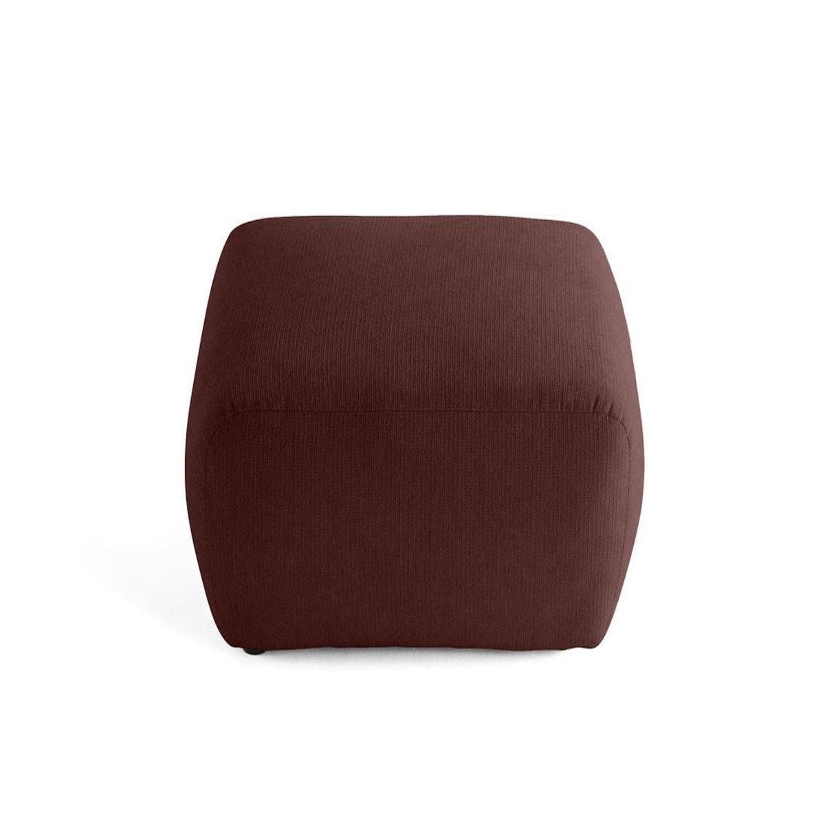 LISA DESIGN Sorrente - pouf - en tissu texturé