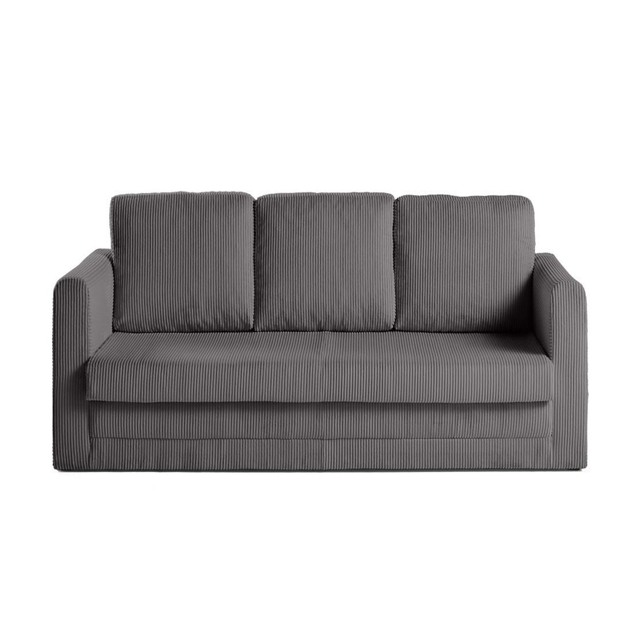 Voir la diapositive 1 : BEST MOBILIER Marilia - canapé 3 places - convertible déplimousse - en velours côtelé