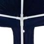 Voir la diapositive 4 : VIDAXL Tente de reception 3x9 m PE Bleu