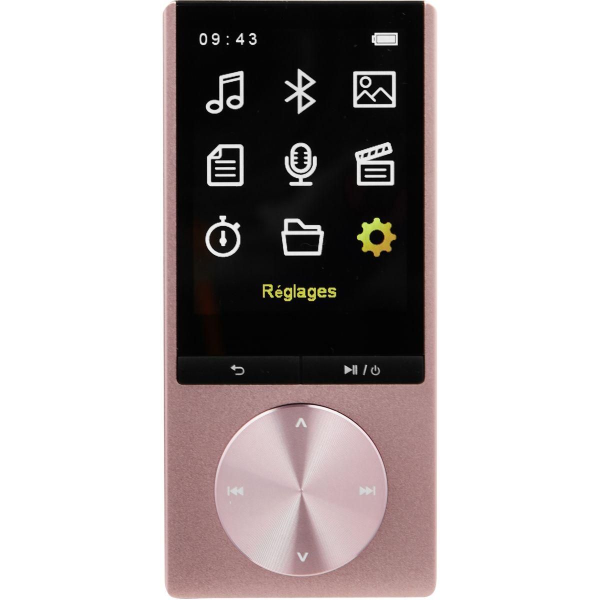 ESSENTIEL B Lecteur MP4 Enjoy BT-C 8Go Rose