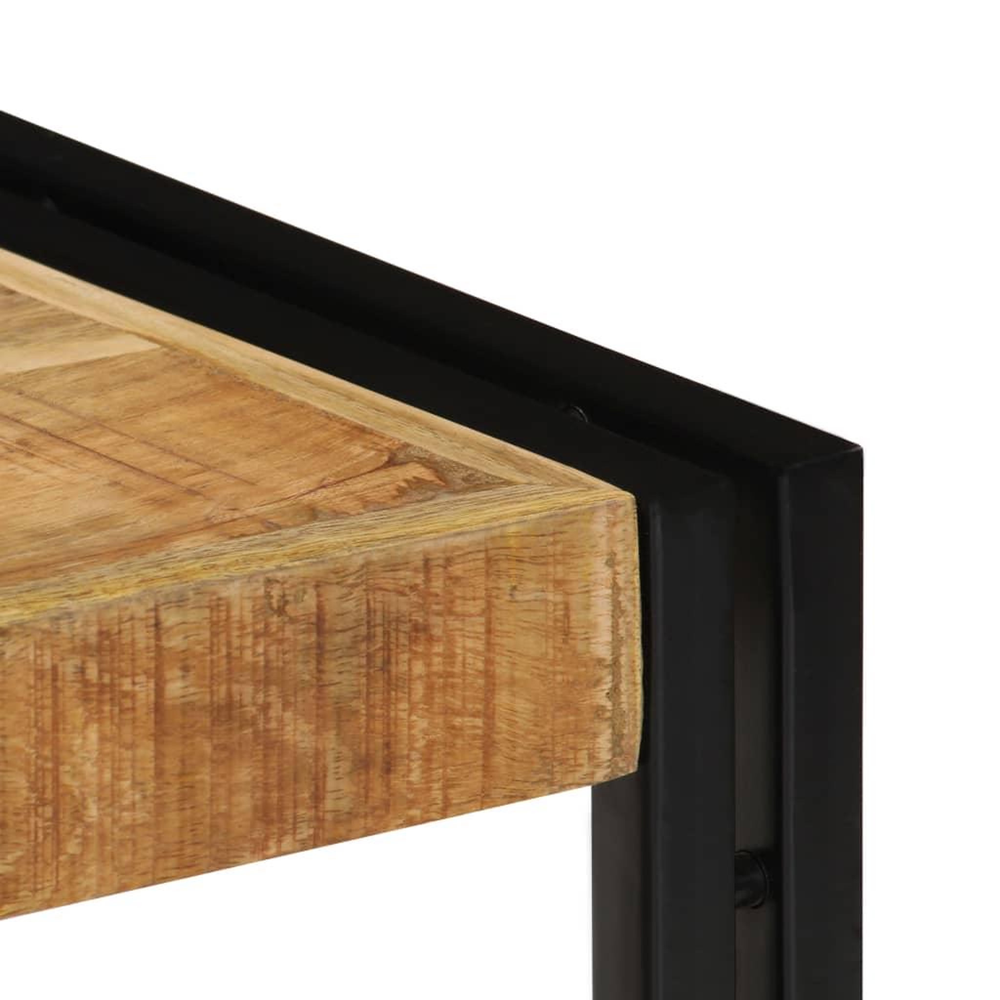 Voir la diapositive 5 : VIDAXL Meuble TV 90x30x40 cm Bois de manguier massif