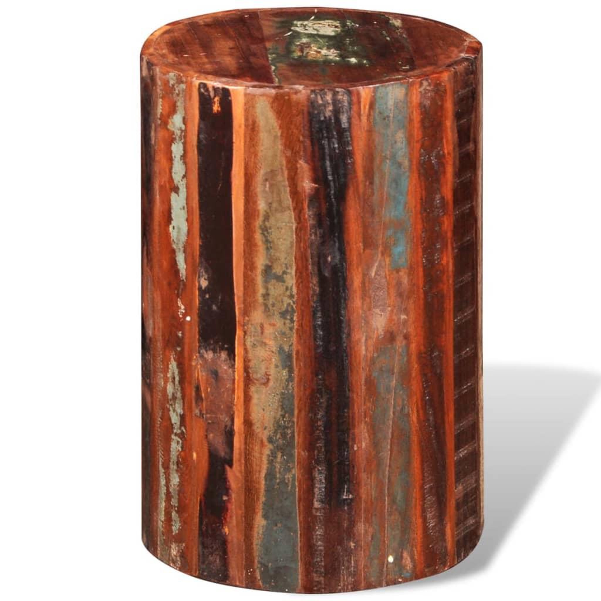 Voir la diapositive 5 : VIDAXL Tabouret Bois de recuperation massif