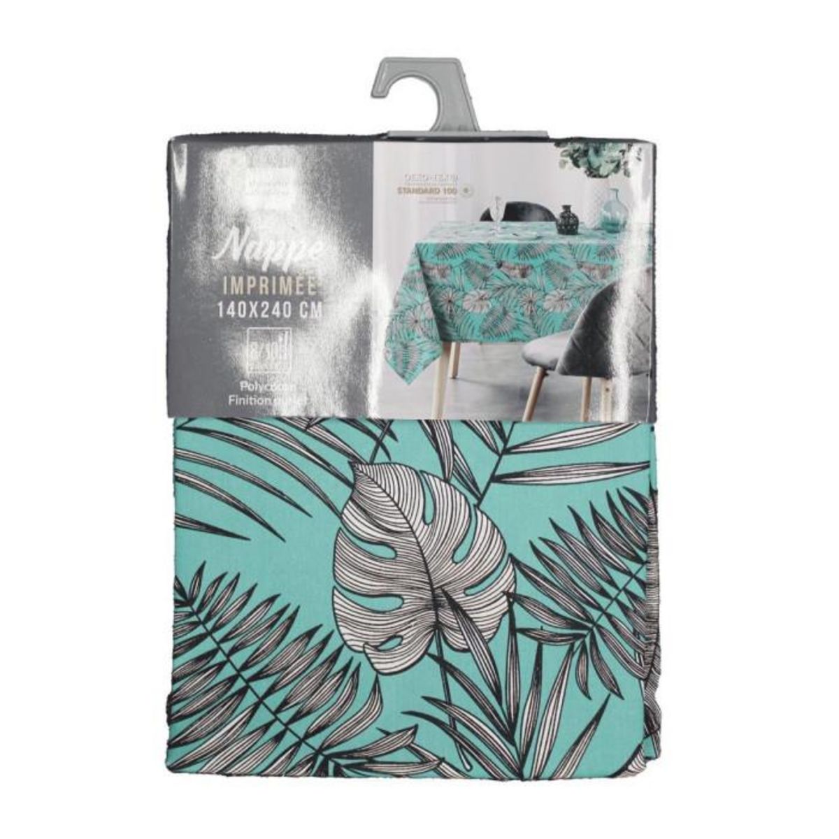 Paris Prix Nappe Rectangulaire  Puebla  140x240cm Menthe