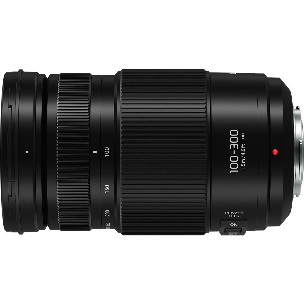 PANASONIC Objectif pour Hybride 100-300mm f/4.0-5.6 II OIS Lumix G Vario