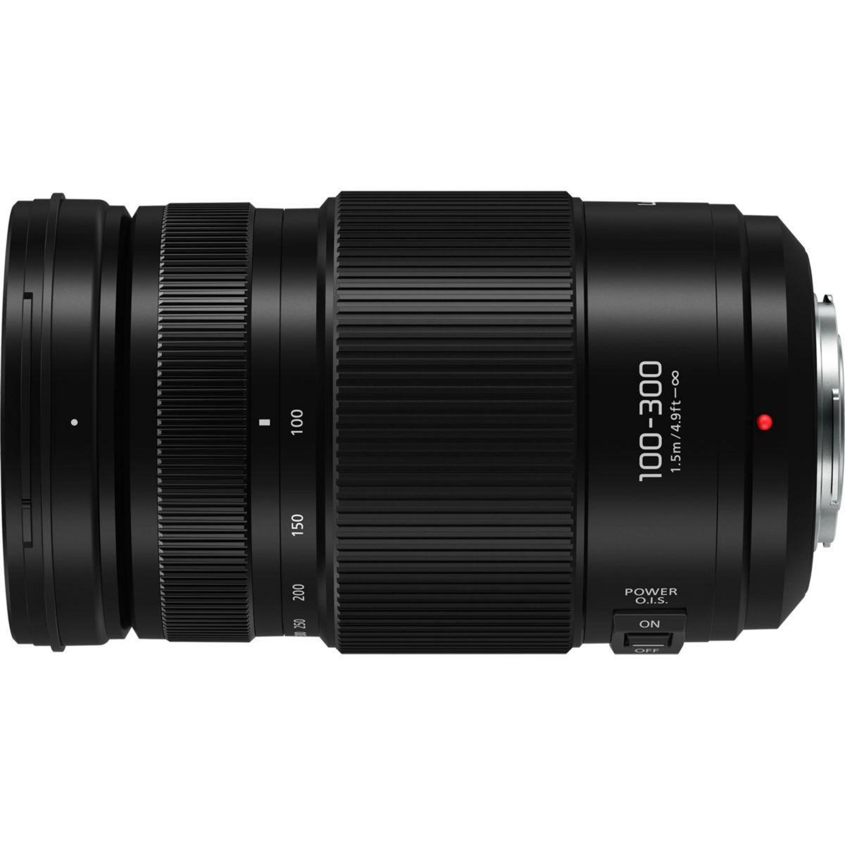 PANASONIC Objectif pour Hybride 100-300mm f/4.0-5.6 II OIS Lumix G Vario