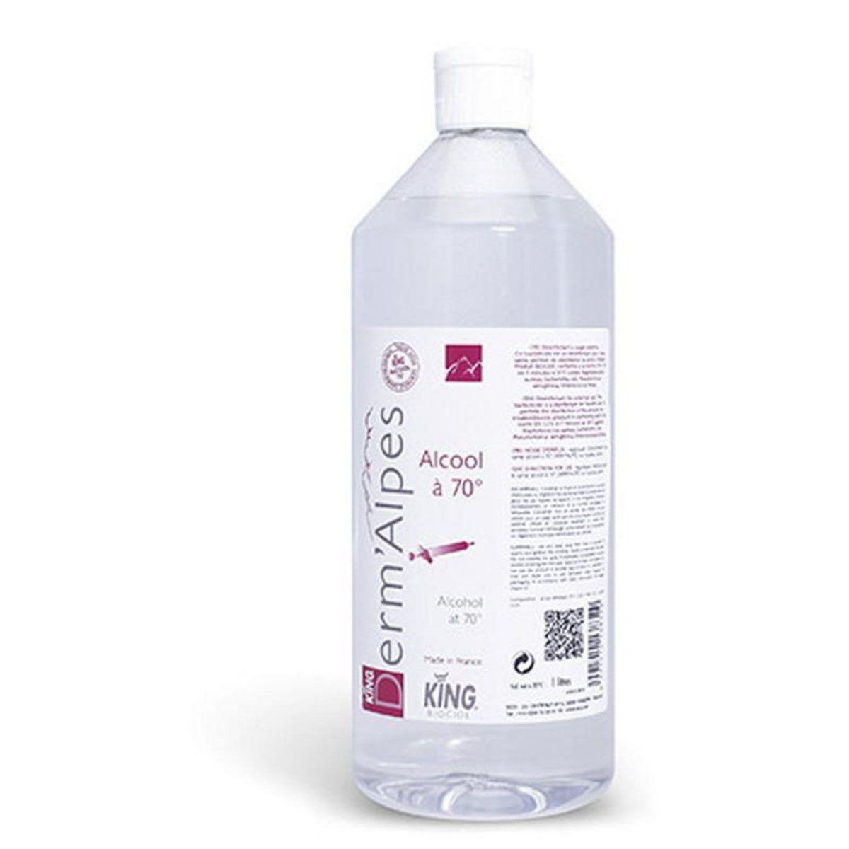 NOTRE SELECTION Flacon d'alcool à 70° 1L GLOBAL NET SICA13831