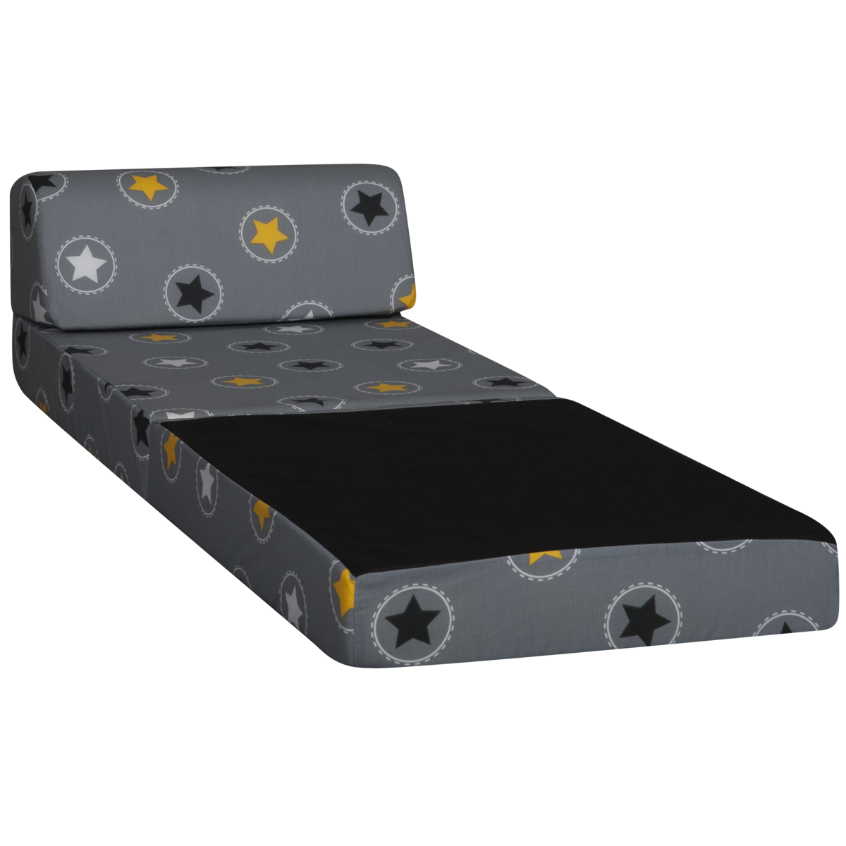 Ops Chauffeuse 1 place imprimée étoiles jaunes