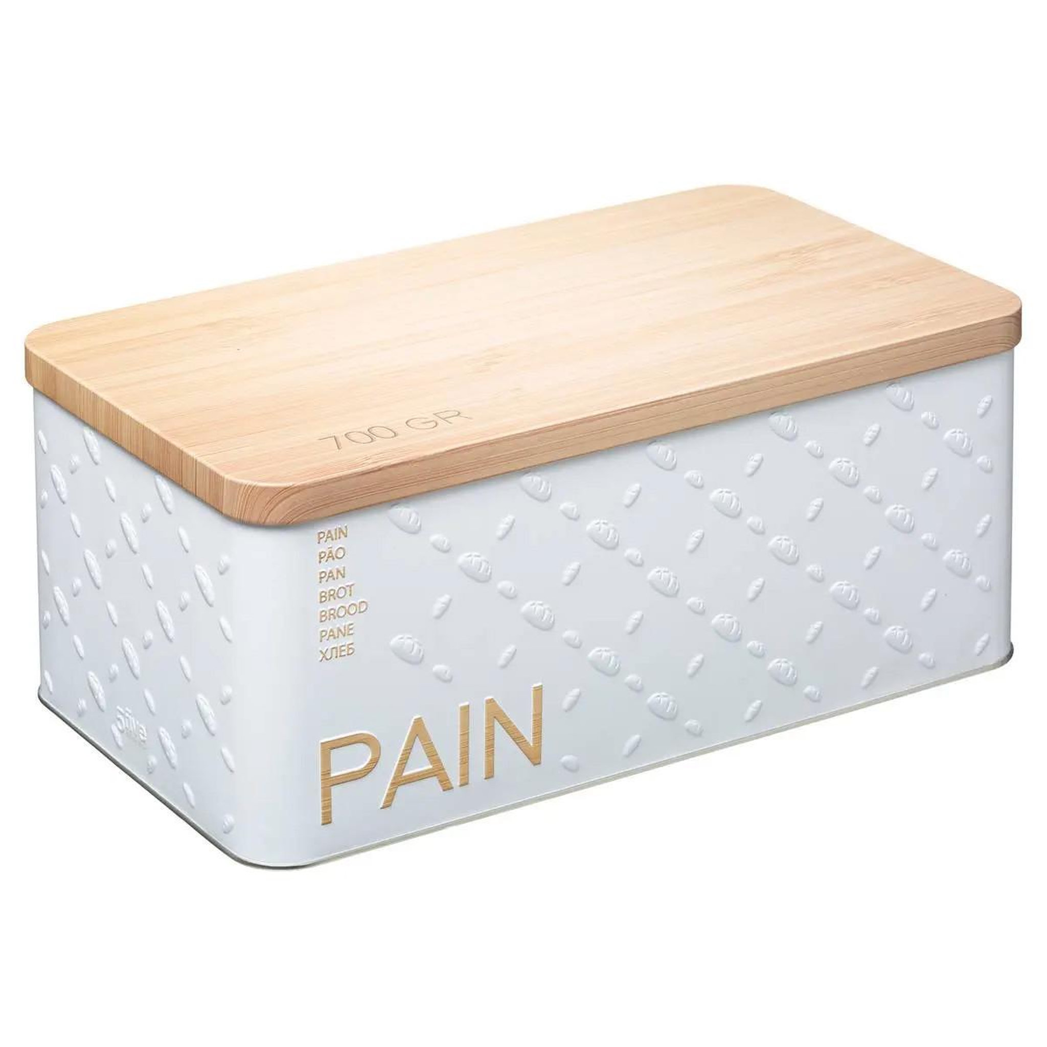 FIVE Boîte à pain  scandi  31cm blanc