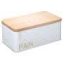 Voir la diapositive 1 : FIVE Boîte à Pain  Scandi  31cm Blanc